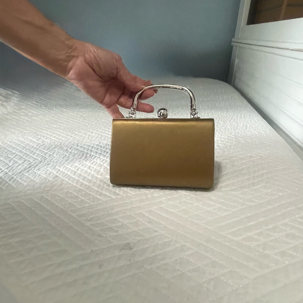 Elegant Gold Handbag